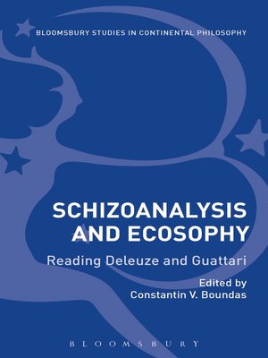 cover image of Schizoanalysis and Ecosophy
